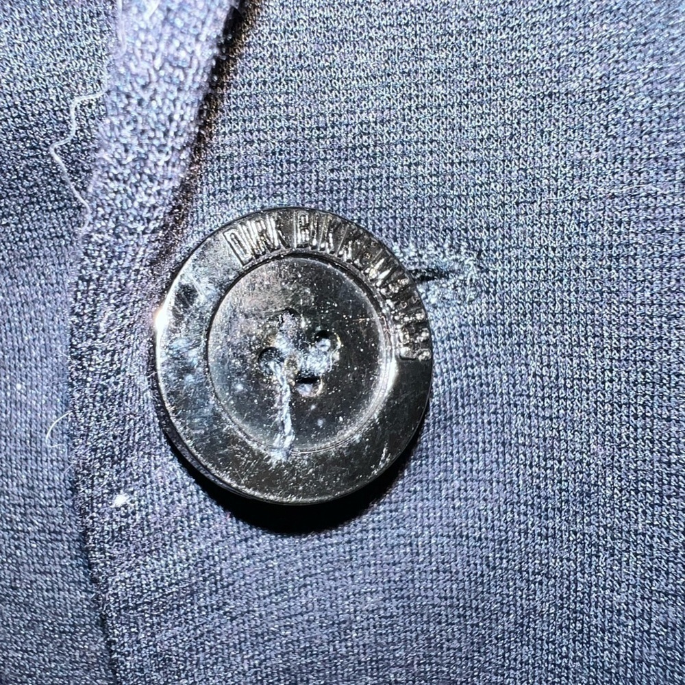 DIRK BIKKEMBERGS | Navy Blue Soft Blazer Jacket Size S EU 46 - Picture 2 of 8